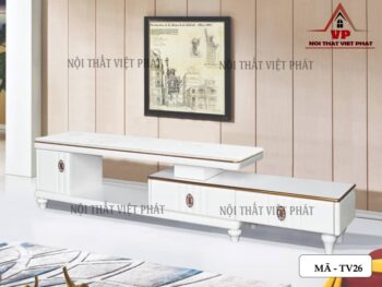 Mẫu Kệ Gỗ Để Tivi Đẹp - Mã TV26