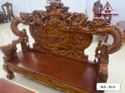 Bộ Ghế Salon Gỗ Cột 14 – Mã SL11-4