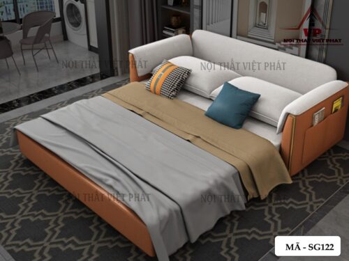 Ghế Sofa Kéo Thành Giường – Mã SG122-4