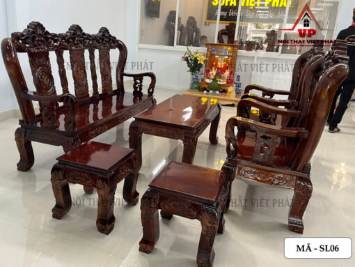 Salon Gỗ Đẹp - Mã SL06-2