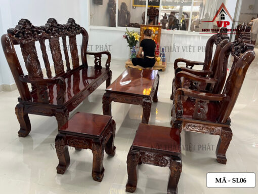 Salon Gỗ Đẹp - Mã SL06-3