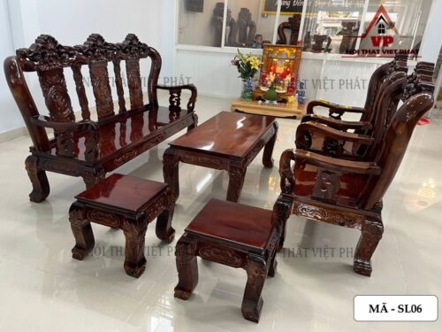 Salon Gỗ Đẹp - Mã SL06-4