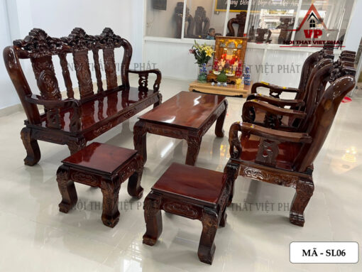 Salon Gỗ Đẹp - Mã SL06-4
