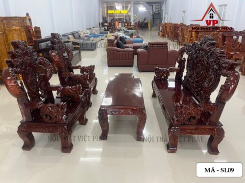 Salon Phong Khách Cột Tay 12 – Mã SL09-1