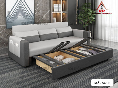 Ghế Sofa Thành Giường Ngủ – Mã SG151-3