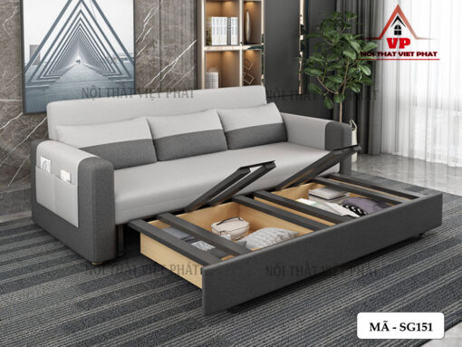 Ghế Sofa Thành Giường Ngủ – Mã SG151-3