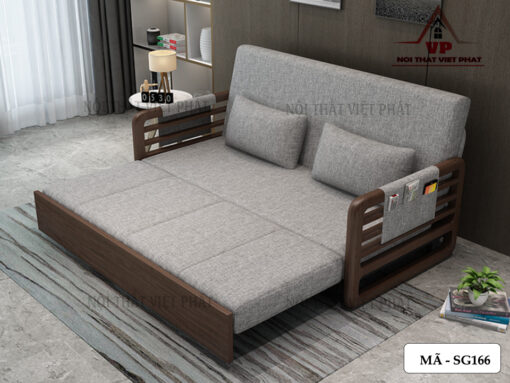 Sofa Giường Có Bánh Xe – Mã SG166-3