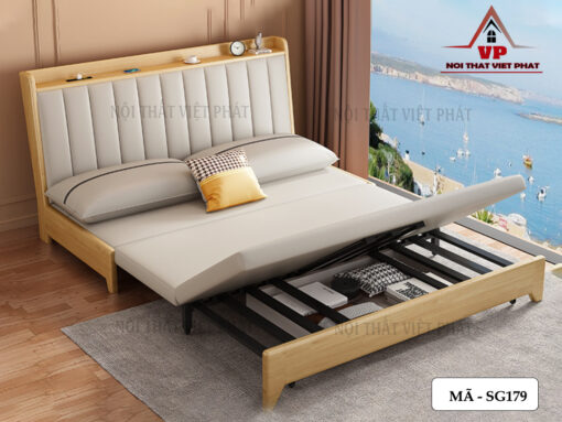 Giường Sofa Kết Hợp Giường Ngủ - Mã SG179-3