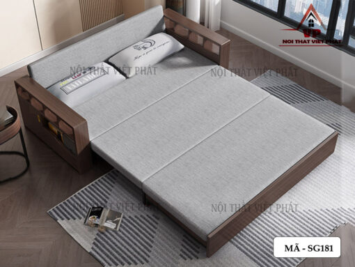 Sofa Bed Có Hộc – Mã SG181-2