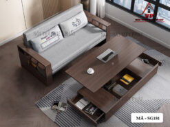 Sofa Bed Có Hộc – Mã SG181-3
