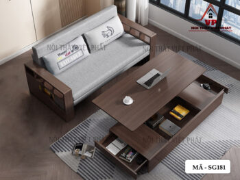 Sofa Bed Có Hộc – Mã SG181-3