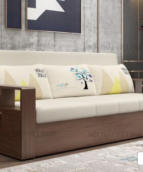 Ghế Sofa Giường Gỗ Gấp - Mã SG188-1