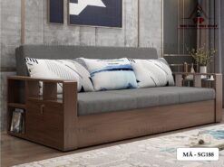 Ghế Sofa Giường Gỗ Gấp - Mã SG188