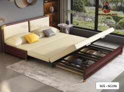 Ghế Sofa Gỗ Gấp Thành Giường - Mã SG194-2
