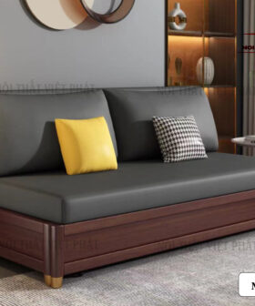 Ghế Sofa Gỗ Gấp Thành Giường - Mã SG194