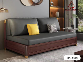 Ghế Sofa Gỗ Gấp Thành Giường - Mã SG194