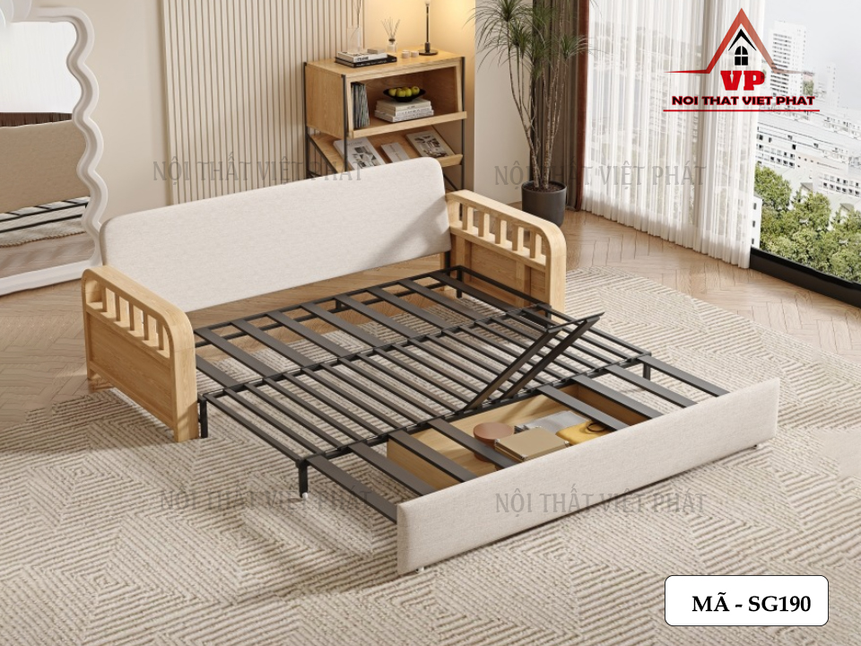 Sofa Giường Gấp Gọn - Mã SG190 23 Sofa Giường Gấp Gọn - Mã SG190-9
