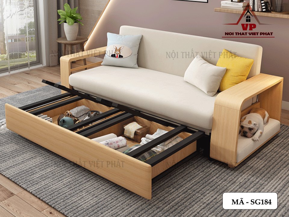 Sofa Giường Gấp TPHCM - Mã SG184 16 Sofa Giường Gấp TPHCM - Mã SG184-5