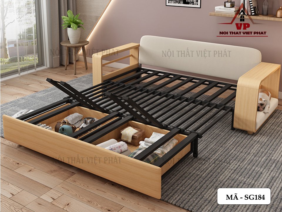 Sofa Giường Gấp TPHCM - Mã SG184 17 Sofa Giường Gấp TPHCM - Mã SG184-6