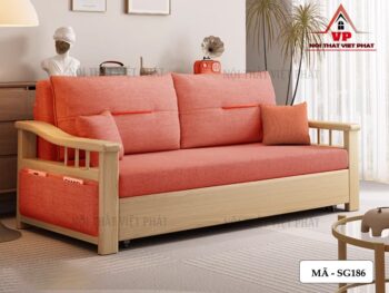 Sofa Giường Nệm Gấp - Mã SG186-1
