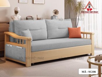 Sofa Giường Nệm Gấp - Mã SG186-3