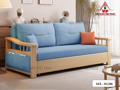 Sofa Giường Nệm Gấp - Mã SG186-4