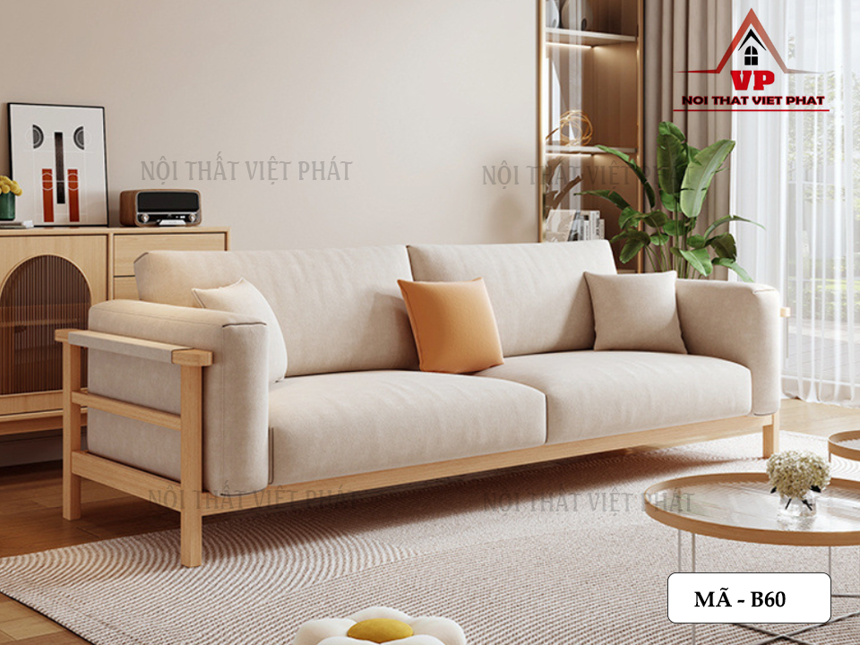 Ghế Sofa Văng Gỗ – Mã B60-4