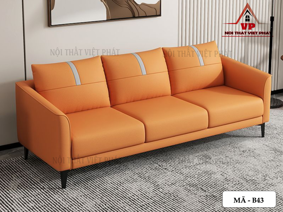 Sofa Văng Da Đẹp – Mã B43-2