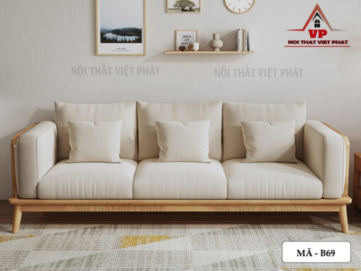 Sofa Văng Gỗ Đẹp – Mã B69