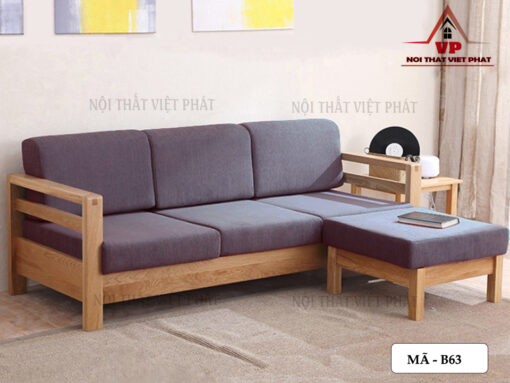 Sofa Văng Gỗ Giá Rẻ – Mã B63-4