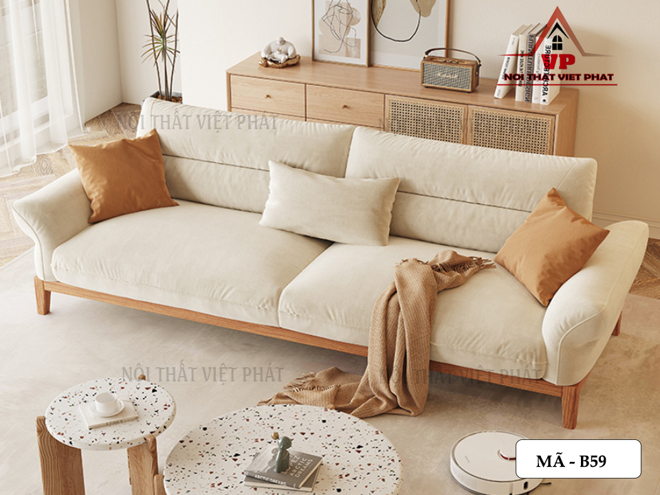 Sofa Văng Gỗ Hiện Đại – Mã B59-1