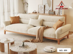 Sofa Văng Gỗ Hiện Đại – Mã B59