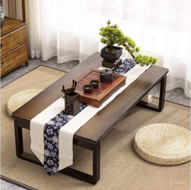 Bàn Gỗ Thấp Kiểu Nhật: Phong Cách Nhật Bản, Không Gian Thoáng 6 bàn gỗ nhật