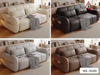 Sofa Bed Đa Năng Chỉnh Điện - Mã SG221-3