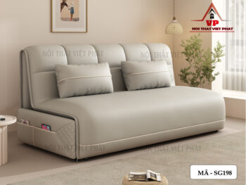 Sofa Giường Ngủ Cao Cấp Chỉnh Điện – Mã SG198
