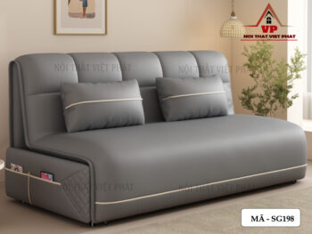 Sofa Giường Ngủ Cao Cấp Chỉnh Điện – Mã SG198-4