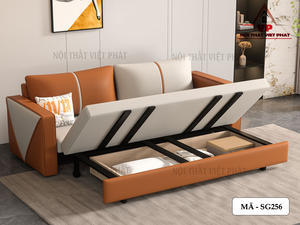 Ghế Sofa Giường Đẹp HCM - Mã SG256 17 Ghế Sofa Giường Đẹp HCM - Mã SG256-6