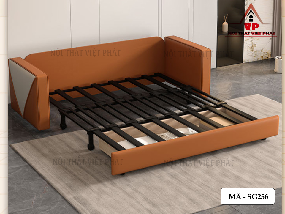 Ghế Sofa Giường Đẹp HCM - Mã SG256 18 Ghế Sofa Giường Đẹp HCM - Mã SG256-7