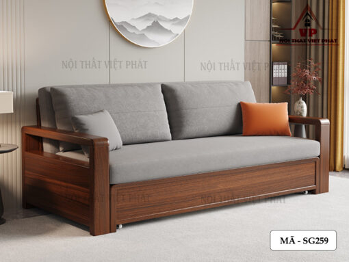 Ghế Sofa Kết Hợp Giường Ngủ - Mã SG259-2