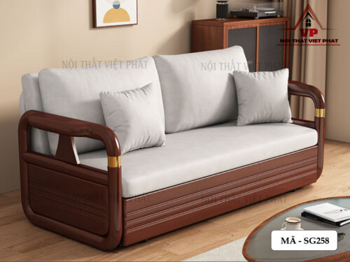 Giường Ngủ Kết Hợp Sofa – Mã SG258