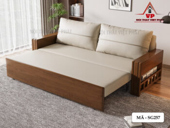 Giường Ngủ Thông Minh Kết Hợp Sofa - Mã SG257-1