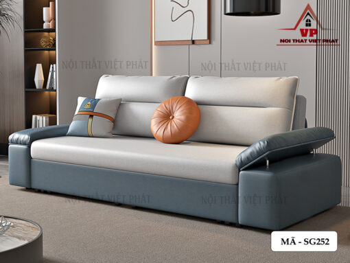 Sofa Giường Đẹp TPHCM - Mã SG252-2