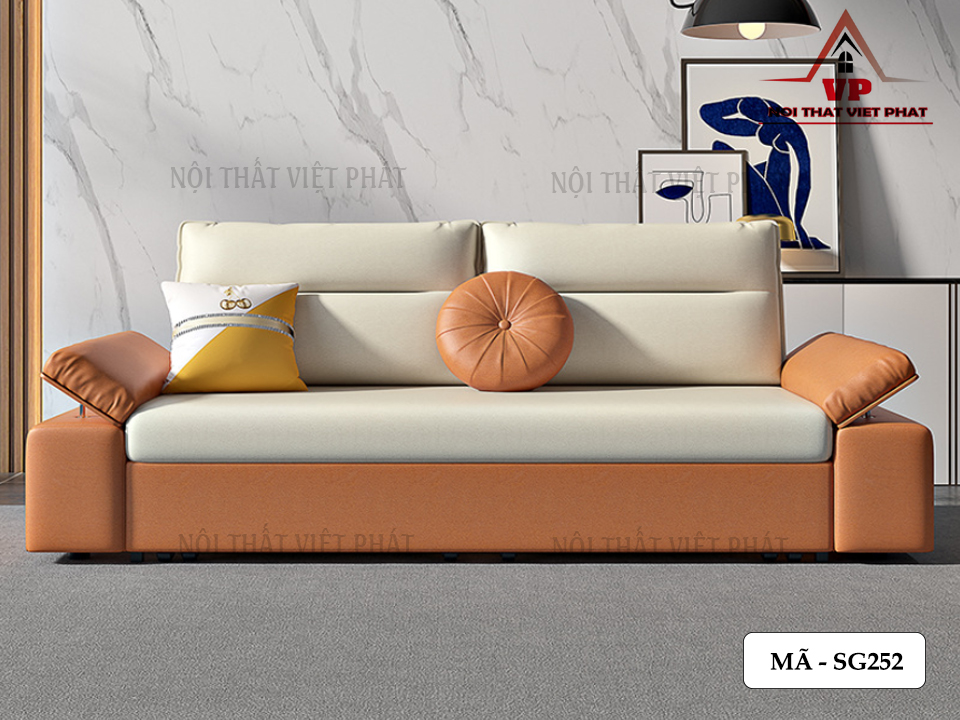 Sofa Giường Đẹp TPHCM - Mã SG252 16 Sofa Giường Đẹp TPHCM - Mã SG252-5