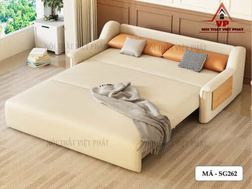 Sofa Giường Gấp Chỉnh Điện Thông Minh - Mã SG262-4