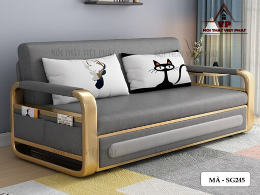 Sofa Giường Khung Sắt - Mã SG245-1