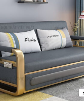 Sofa Giường Khung Sắt - Mã SG245-3