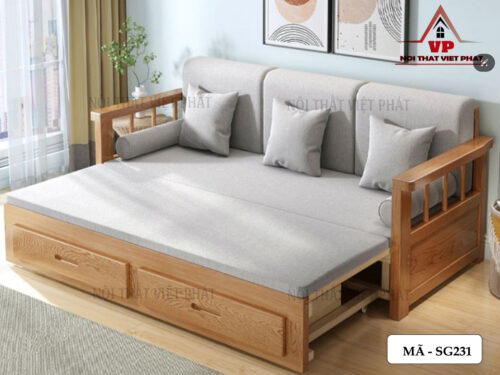 Sofa Thông Minh Gỗ - Mã SG 231-2
