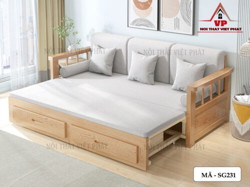 Sofa Thông Minh Gỗ - Mã SG 231-3