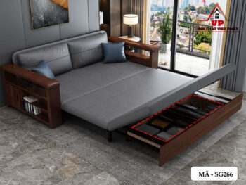 Giường Kết Hợp Ghế Sofa - Mã SG266-4
