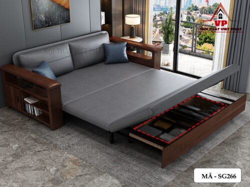 Giường Kết Hợp Ghế Sofa - Mã SG266-4